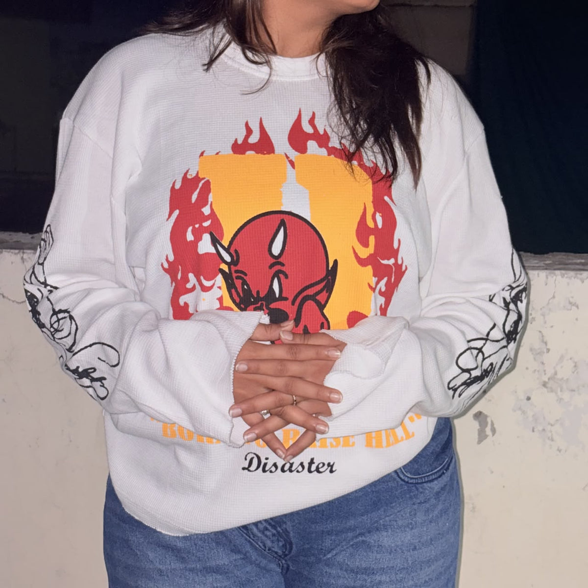 Red bull waffle tee