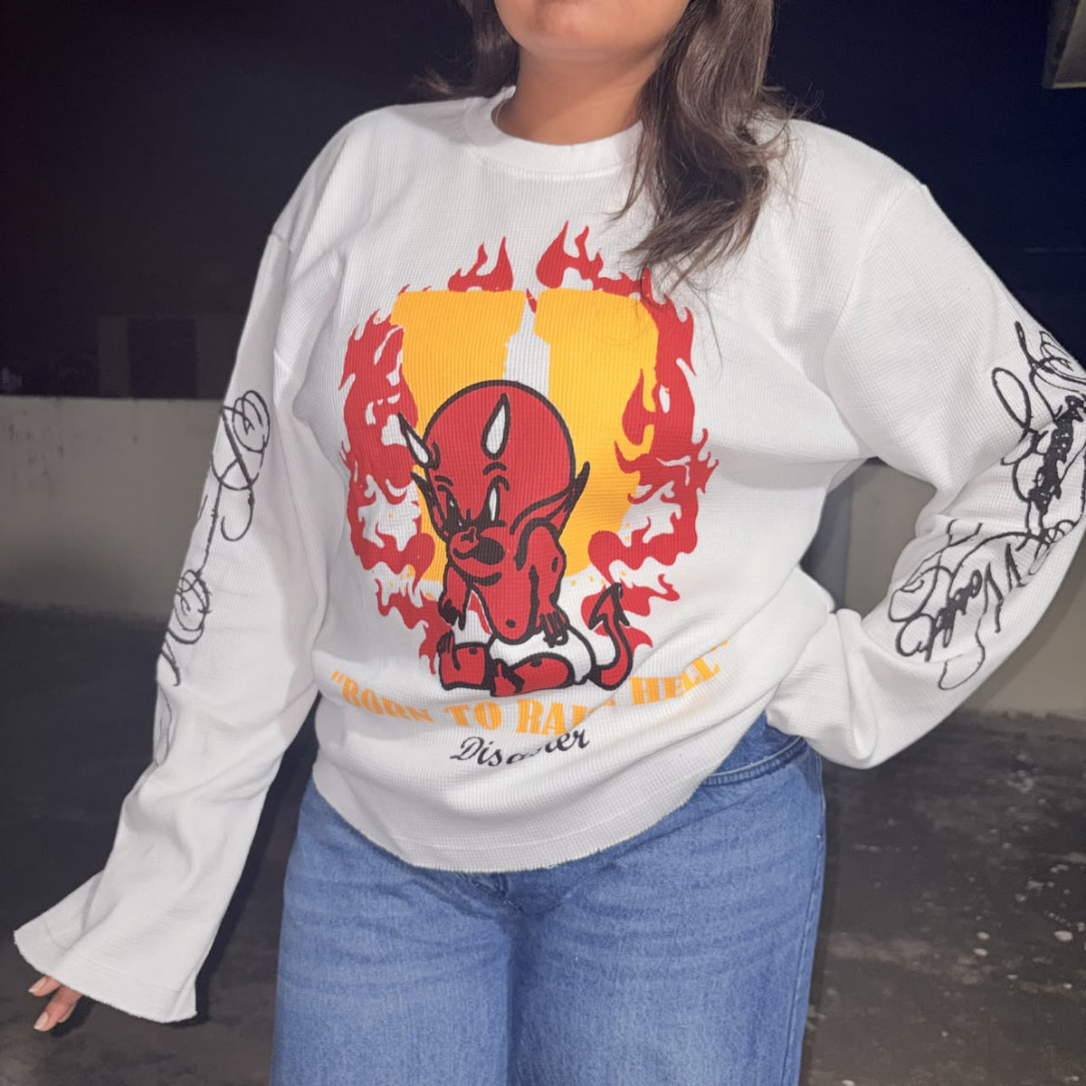 Red bull waffle tee