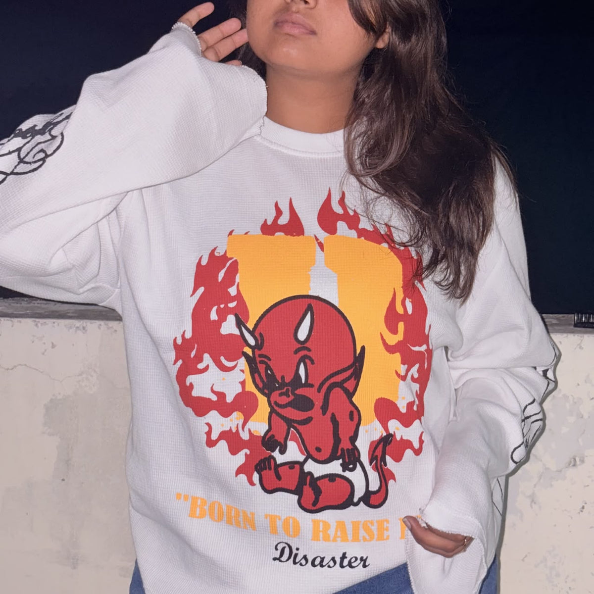 Red bull waffle tee